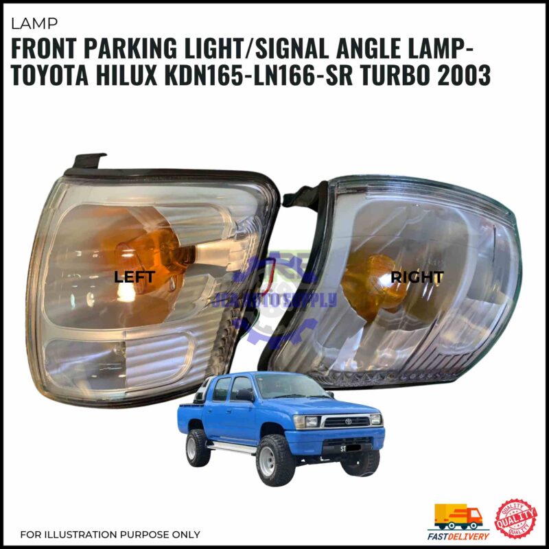 Front Parking Light/Signal Angle Lamp-Toyota Hilux KDN165-LN166-SR Turbo 2003