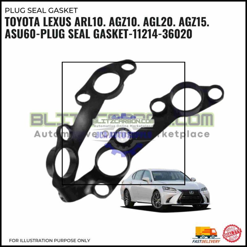Toyota Lexus ARL10. AGZ10. AGL20. AGZ15. ASU60-Plug Seal Gasket-11214-36020