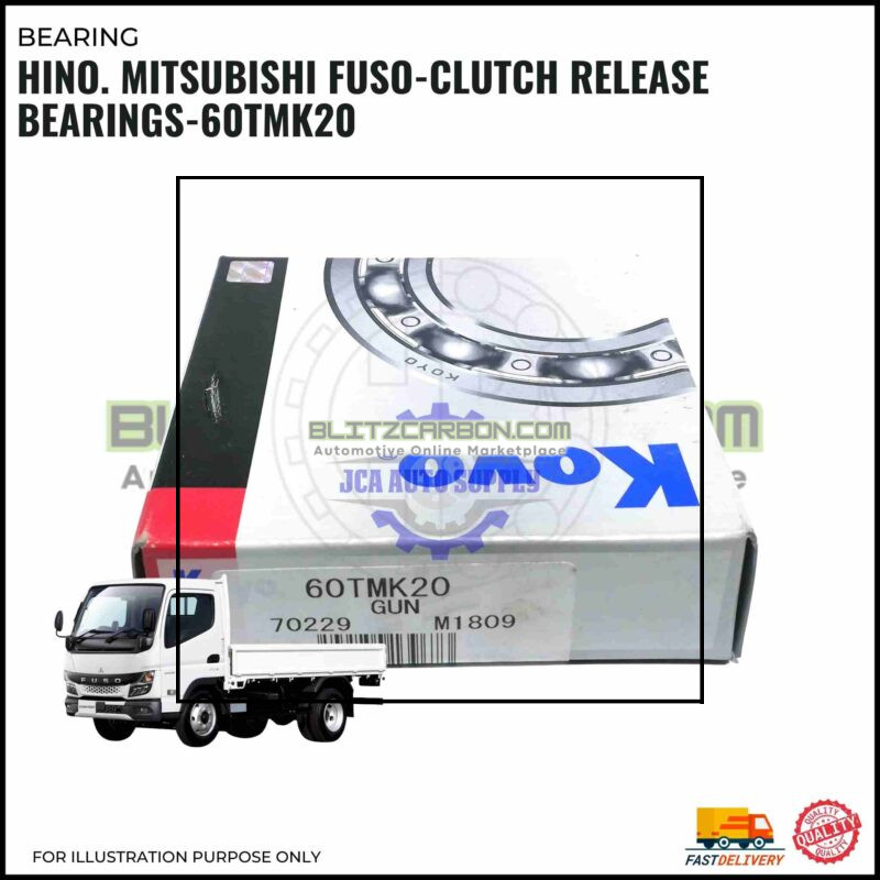 Hino. Mitsubishi Fuso-Clutch Release Bearing-60TMK20
