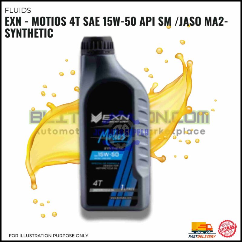EXN - Motios 4T SAE 15W-50 API SM /JASO MA2-Synthetic