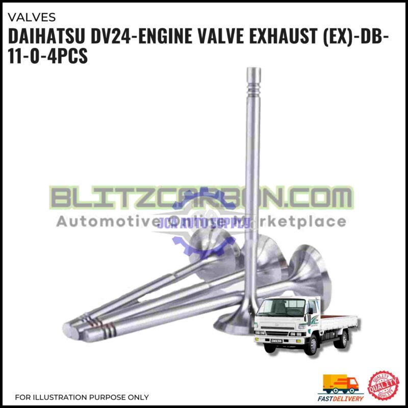 Exhaust Valve (EX) Set-Daihatsu DV24-DB-11-0