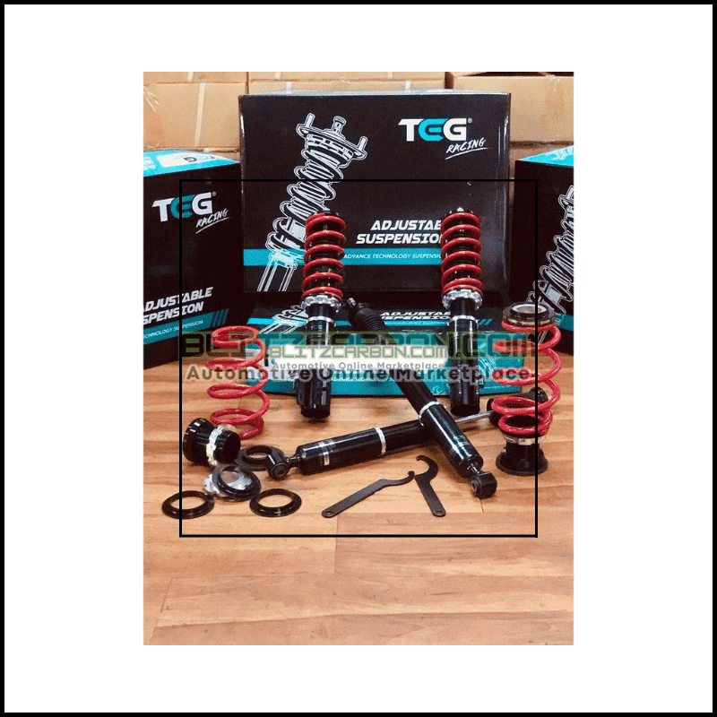 BOLEH SERVICE Perodua Ativa TEG RACING Adjustable Suspension Set Hi Low Body Shift Adjustable Absorber Set