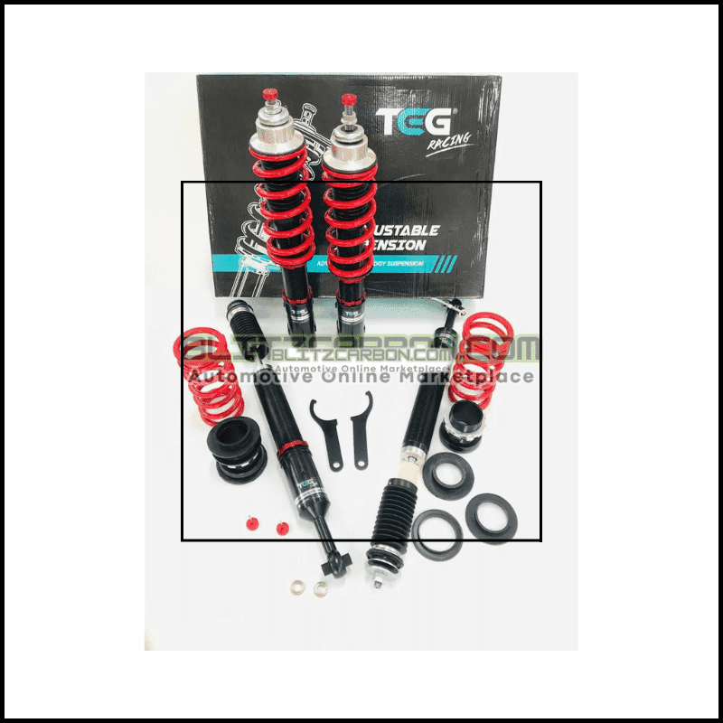 TOYOTA VIOS NCP93 08~12 (DUGONG) ADJUSTABLE SOFT HARD HI-LOW BODY SHIFT (MONOTUBE 30 STEP) ADJUSTABLE ABSORBER TEG