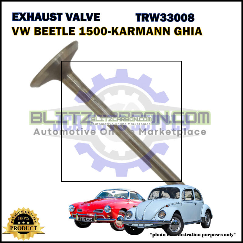 Exhaust Valve-Volkswagen Beetle-Karmann Ghia-Bus-Transporter-TRW33008