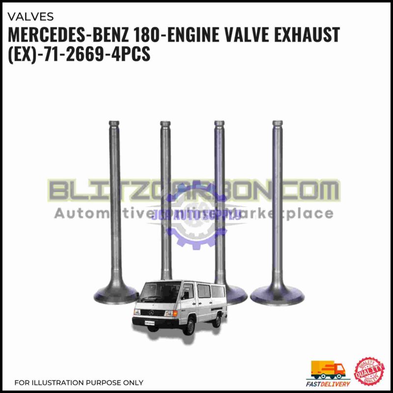 Exhaust Valve (EX) Set-Mercedes-Benz 180D-W120-71-2669
