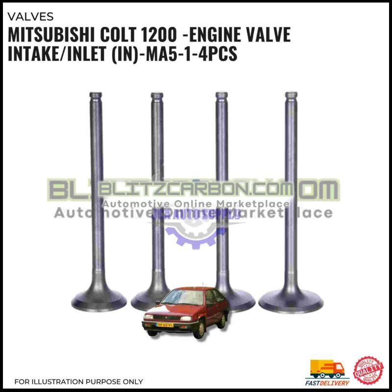 Intake Valve (IN) Set-Mitsubishi Colt 1200-MA5-1