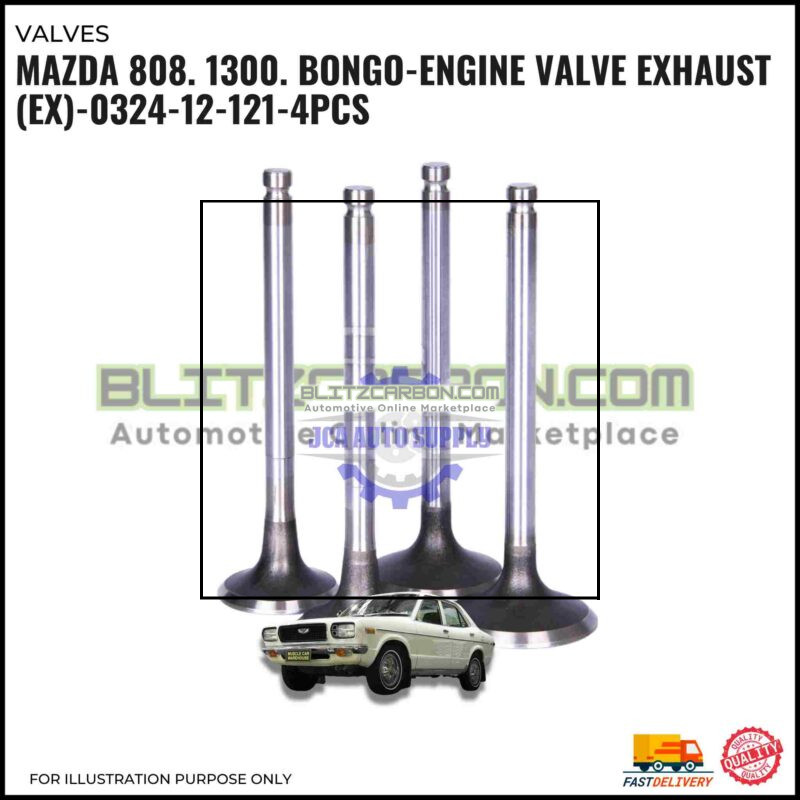 Exhaust Valve (EX) Set-Mazda GLC-323-808-Ford Festiva-0324-12-121