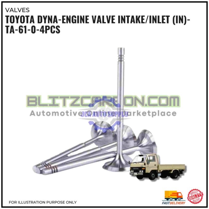 Intake Valve (IN)-Toyota Dyna-TA-61-0