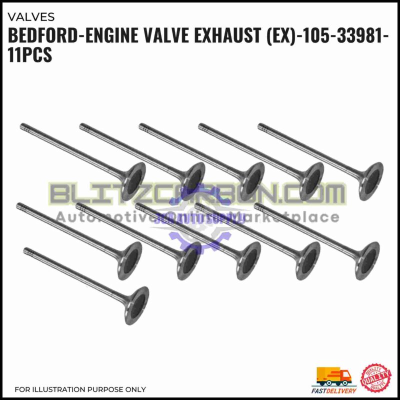 Exhaust Valve (EX)-Bedford-105-33981