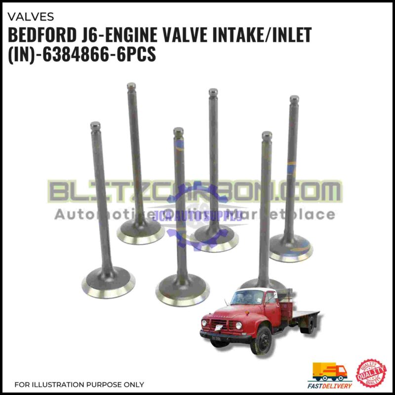 Intake Valve (IN) Set-Bedford J6-J4-6384866