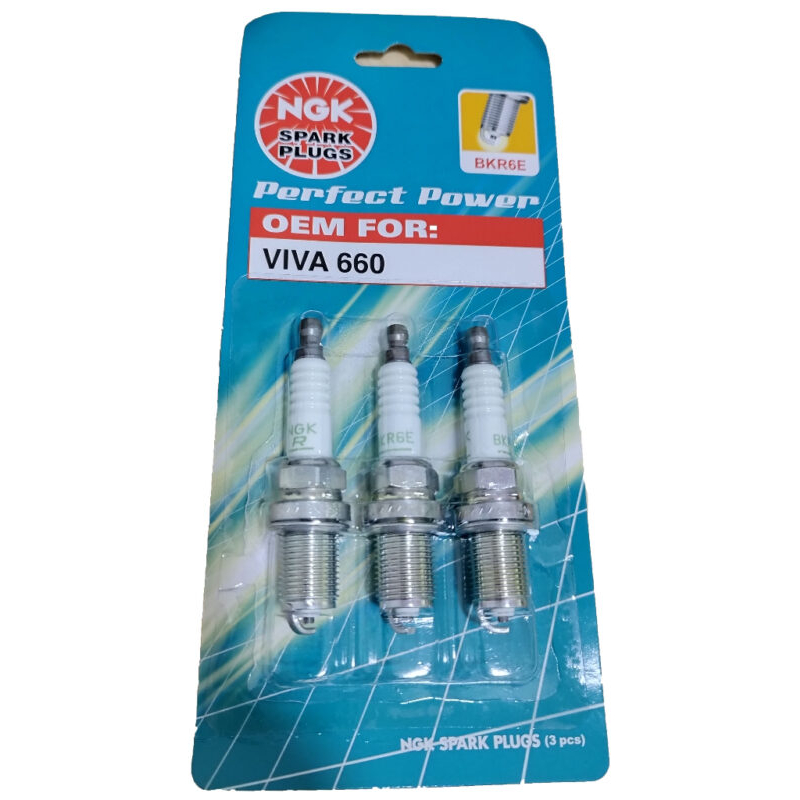 NGK Genuine Spark Plug For Perodua Myvi Kenari Kelisa 1.0cc Kancil 850cc Viva 660 850 1.0cc
