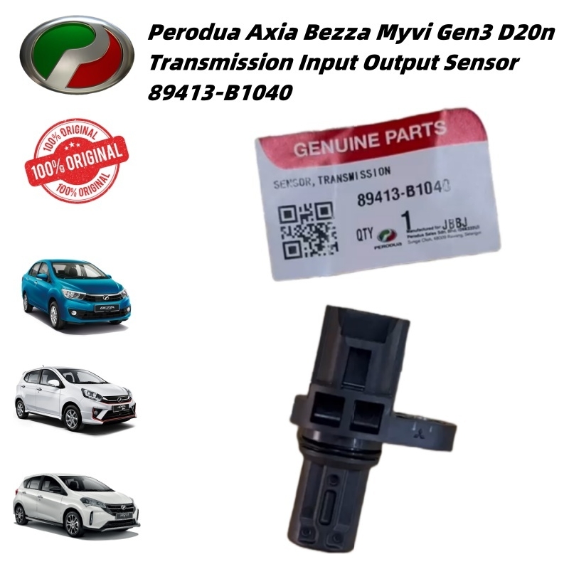 Original Perodua Axia Bezza Myvi Gen3 Transmission Input Output Sensor 89413-B1040