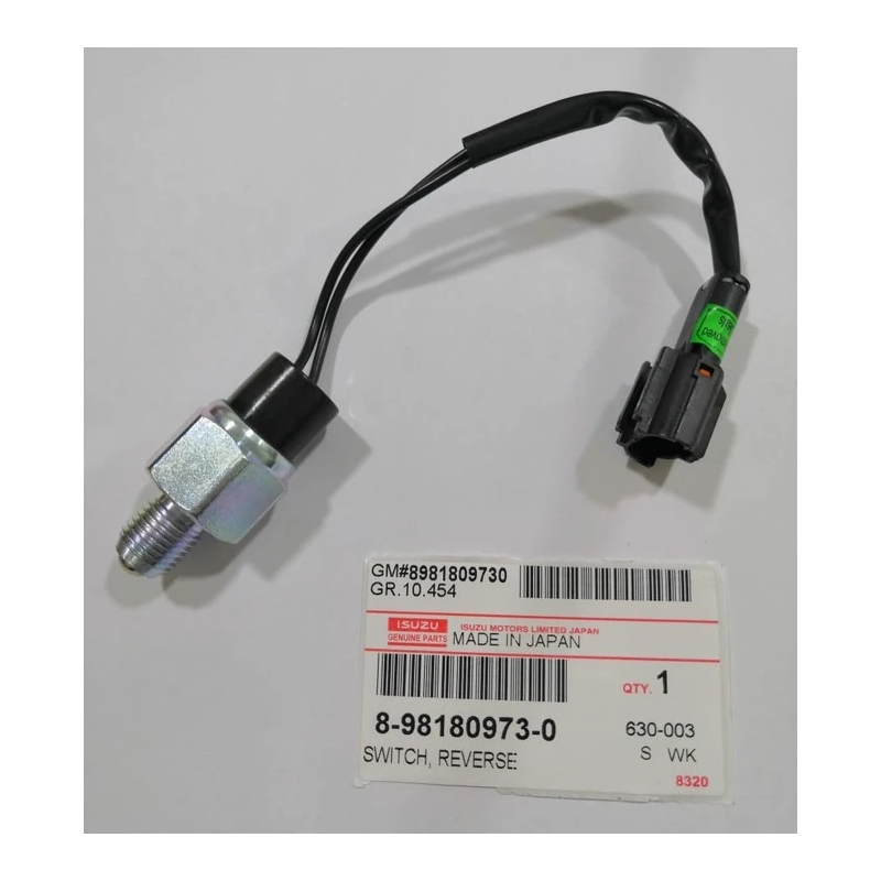 ISUZU D-MAX,MUX REVERSE SWITCH (5 SPEED)  8-98180973-0