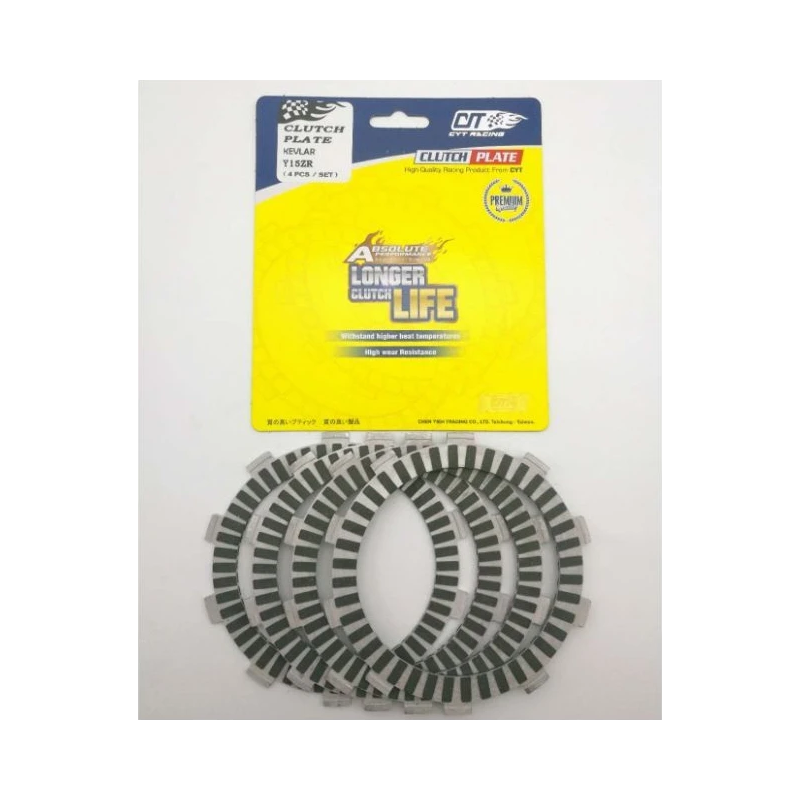 CYT Racing YAMAHA Y15ZR RACING KEVLAR CLUTCH PLATE ( 4 PCS /SET )