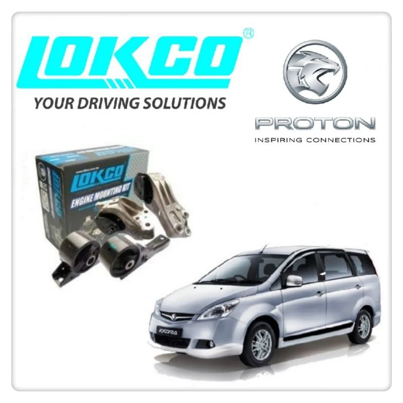 PROTON EXORA BOLD CFE TURBO ENGINE MOUNTING SET CAMPRO CVT 7-SPEED 1.6L (2012-2020) (4 IN 1 SET )