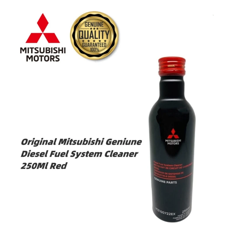 Original Mitsubishi Geniune Diesel Fuel System Cleaner Made In Japan 250Ml (Mz100729Ex) Red