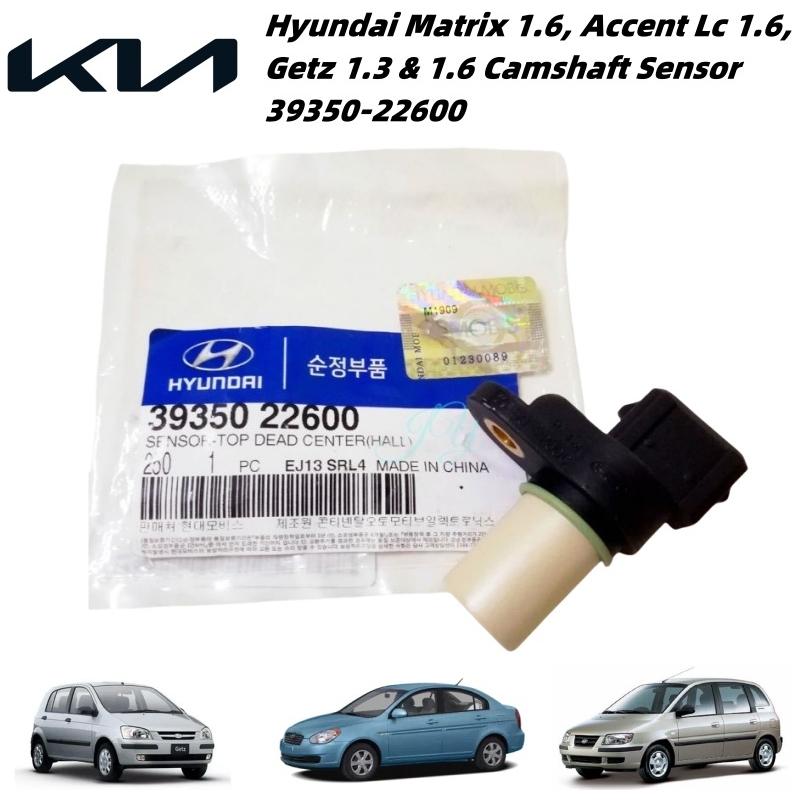 Hyundai Matrix 1.6, Accent Lc 1.6, Getz 1.3 & 1.6 Camshaft Sensor 39350-22600