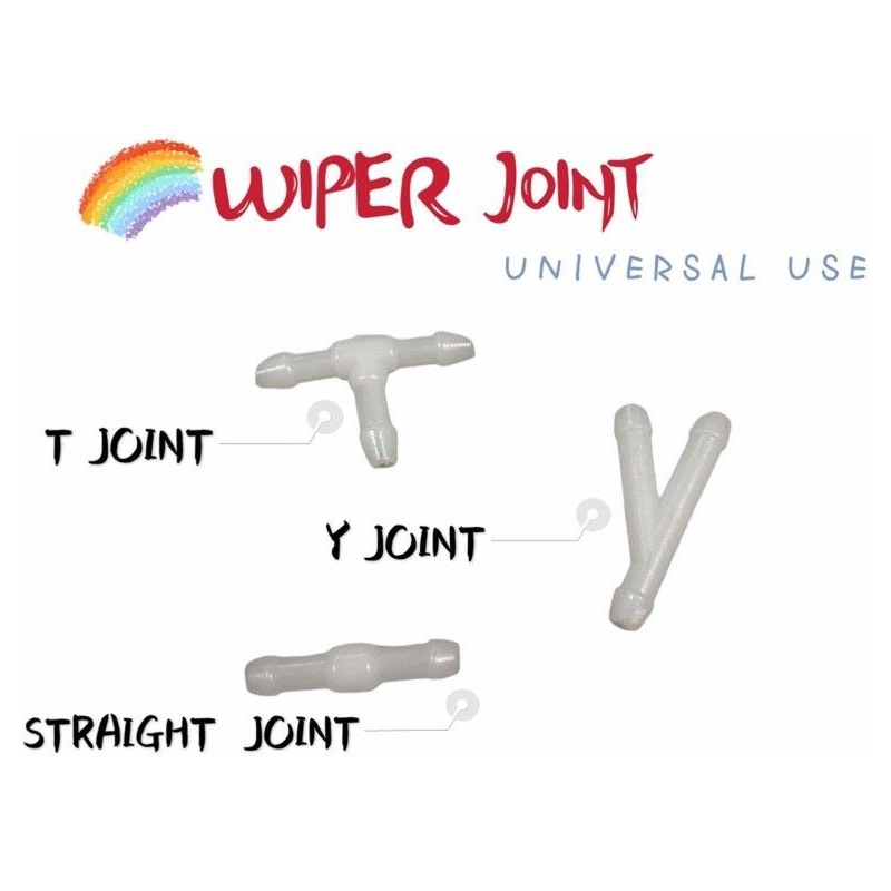 Universal Wiper Joint Y , T & Straight ( High Quality Thick Mode )