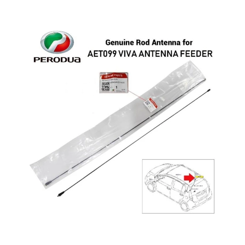ROD ANTENNA PERODUA VIVA ELITE 660 AND 850CC (ORIGINAL)