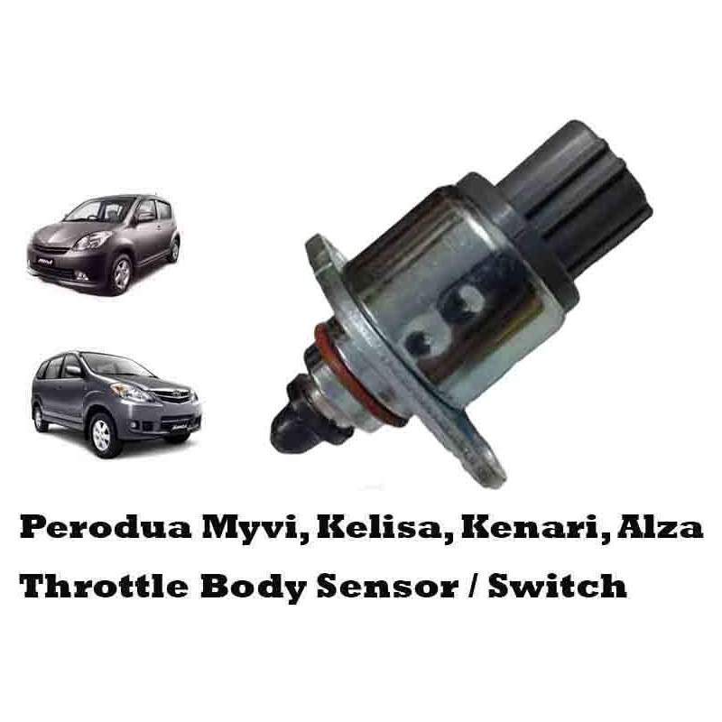 Original Throttle Body Sensor Switch For Perodua Myvi, Kelisa, Kenari, Alza (4-Pin)