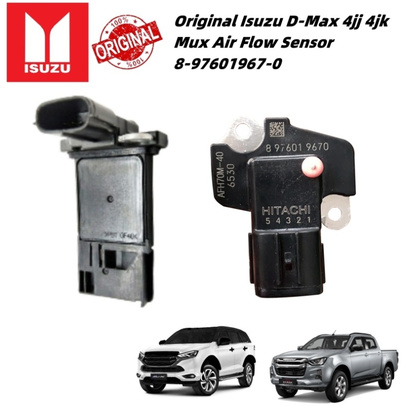 Original Geniune Isuzu D-Max 4jj 4jk Mux Air Flow Air Mass Sensor 8-97601967-0