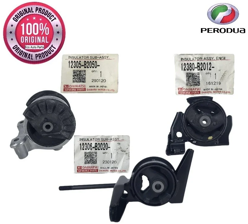 Original Perodua Viva 660 850 1.0cc Engine Mounting Set Auto Manual Model