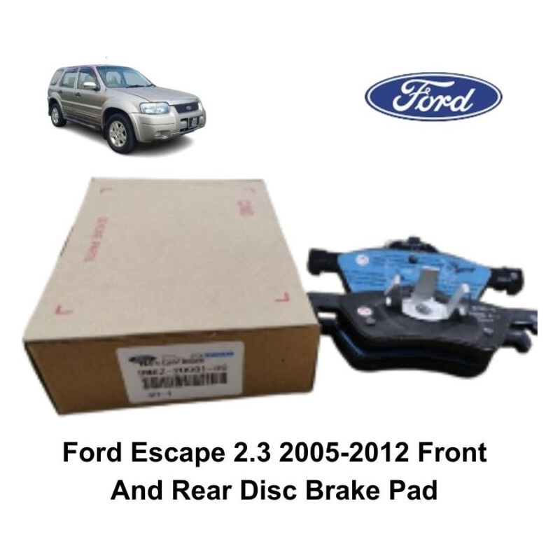 FORD ESCAPE 2.3 2005-2012 FRONT AND REAR DISC BRAKE PAD