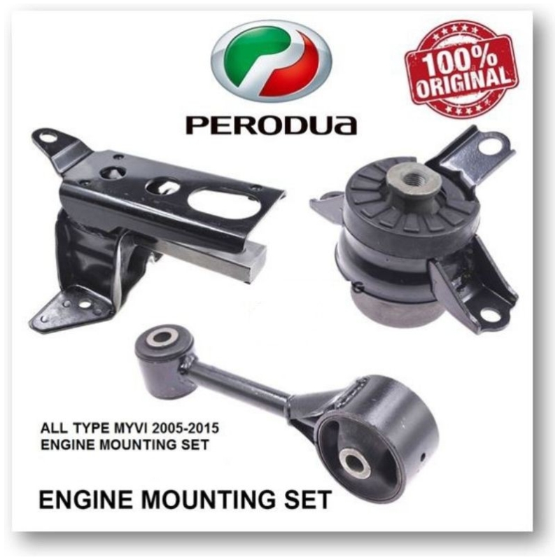 Perodua Myvi, Lagi Best & Alza Engine Mounting Set For Auto Manual