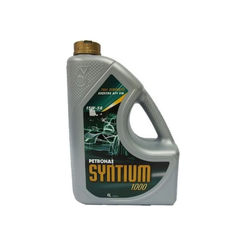 PETRONAS SYNTIUM 1000 SYNTHETIC 15W-50 ENGINE OIL 4LITER