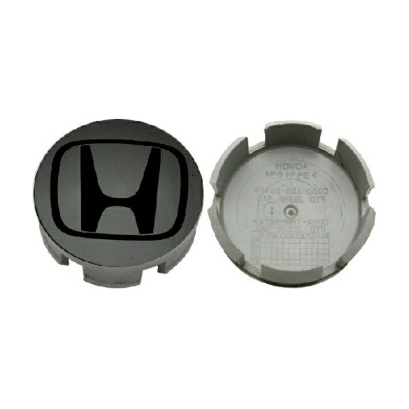 HONDA GENUINE  CITY /JAZZ /CIVIC SPORT RIM WHEEL CAP /WHEEL HUB CAP BLACK EMBLEM