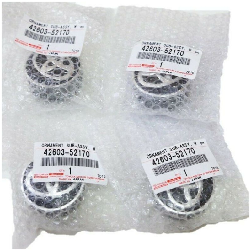 ORIGINAL TOYOTA GENUINE VOIS, ALTIS, CARMY, INNOVA, SPORT RIM WHEEL CAP/WHEEL HUB CAP