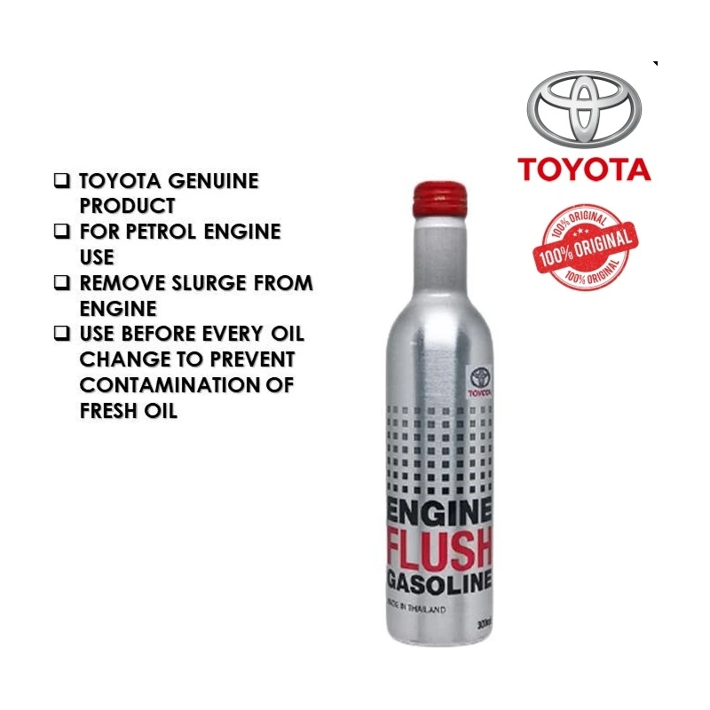 Original Toyota Geniune Engine Flush Addtives Gasoline (300ml)