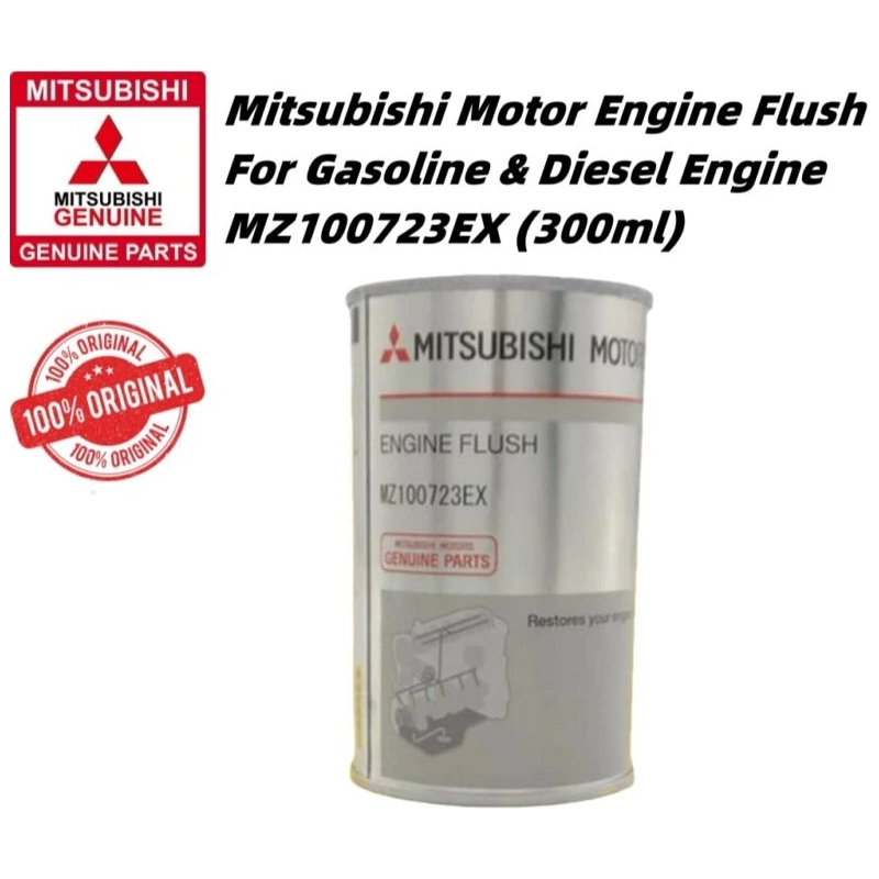 Original Mitsubishi Genuine Engine Flush 300ml For Gasoline And Diesel Engines MZ100723EX