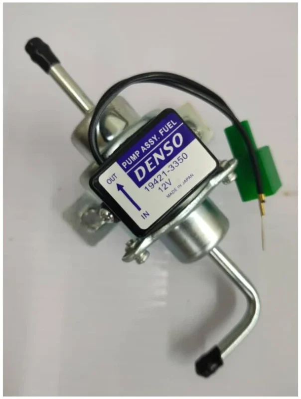 DENSO ELECTRIC 12V FUEL PUMP & GASOLINE INLINE PETROL PUMP DIESEL L SHAPE FORD LASER 500 (OEM)