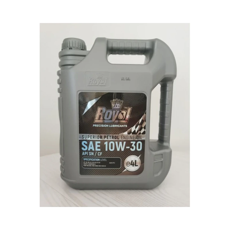 10W-30 Royal Superior Petrol Engine Oil SAE 10W-30 API SN/CF 4L