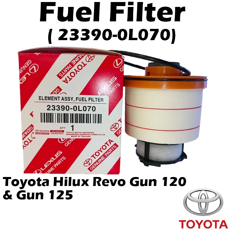 Toyota Hilux Revo Gun120 & Gun125 Fuel Filter ( 23390-0L070)