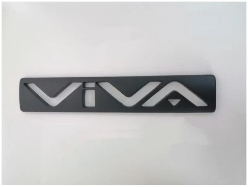 ORIGINAL PERODUA GENUINE VIVA REAR WORD LOGO-VIVA FLAT BLACK