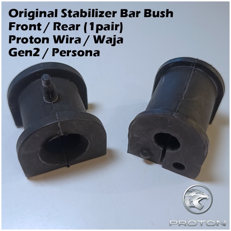 Original Proton Stabilizer Bar Bush Front & Rear For Wira, Waja, Gen2, Persona 1 Pair