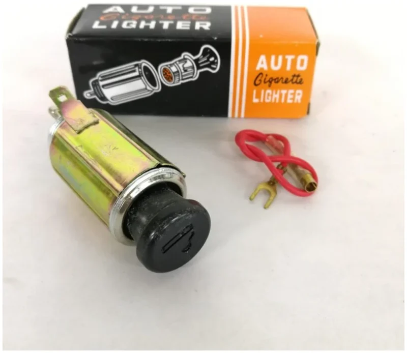 AUTO LIGHTER UNIVERSAL FOR 12V VOLT VEHICLES FULL SET TOP HEAD WITH BASE AND WIRING