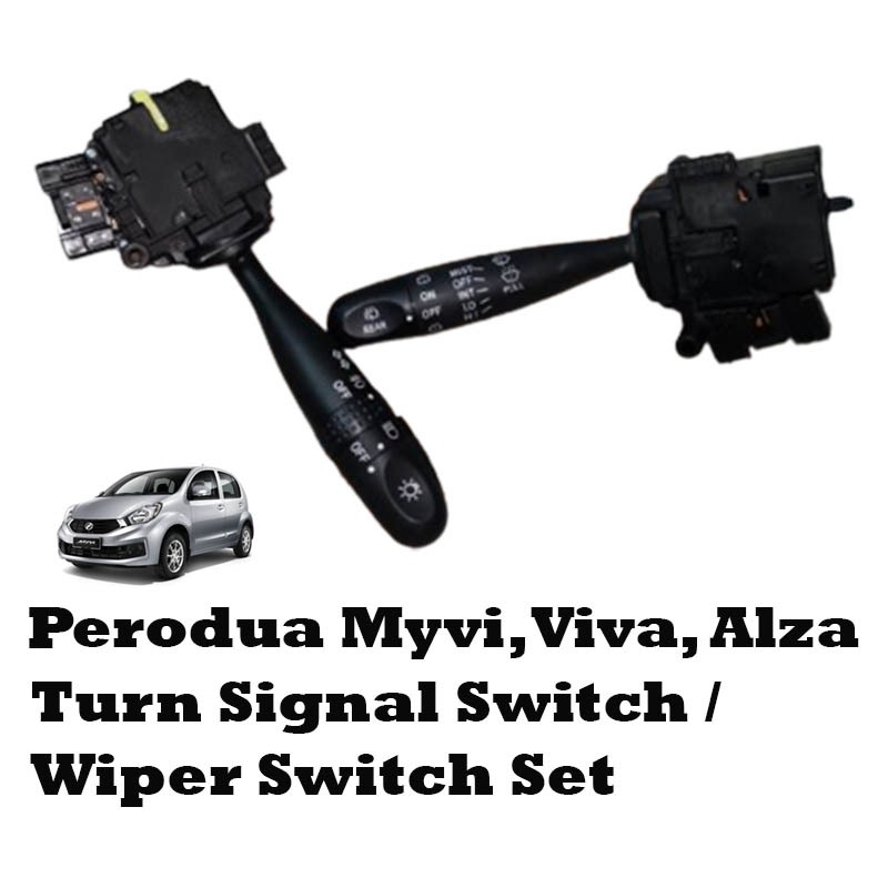 Perodua Myvi Old Myvi Lagi Best Viva Alza Turn Signal With Sport LIight Switch/Wiper Switch