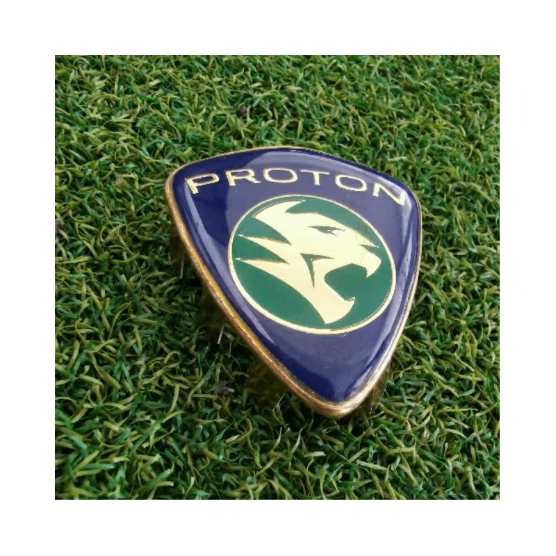PROTON WAJA MMC ORIGINAL RIM CAP LOGO BACK SIDE COVER LOGO AND STEERING LOGO (GLUE)