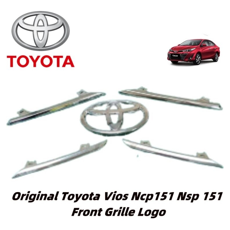 Original Toyota Vios Ncp151 Front Grille Logo