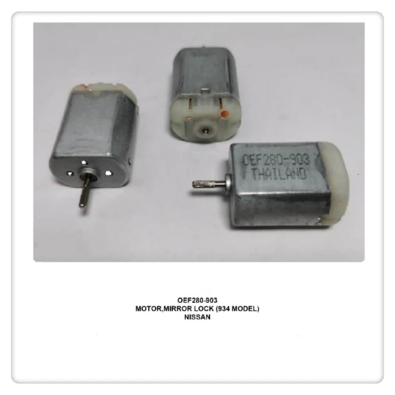 NISSAN MODEL SIDE MIRROR & CENTRE LOCK MOTOR THAILAND OEM ( 934 MODEL )