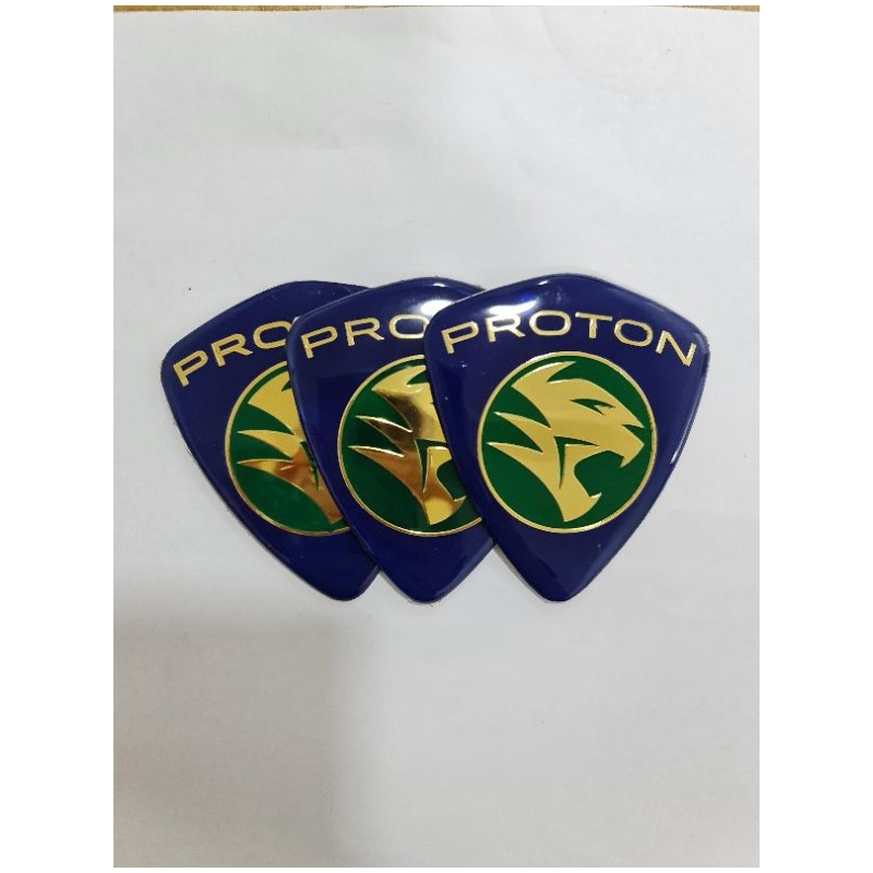 Original Proton Waja Mmc / Perdana V6 Front And Rear Grille Logo Emblem
