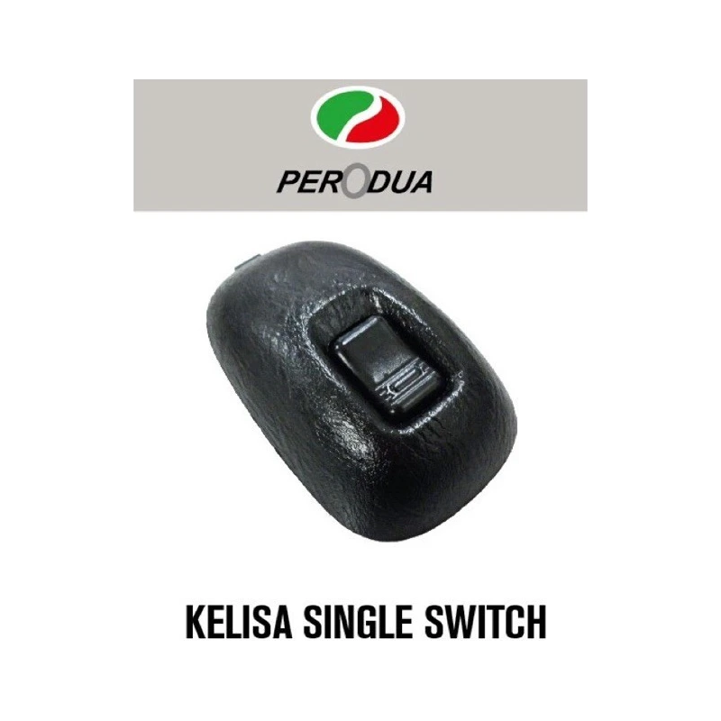 Perdoua Kelisa Round Single Sub Power WIindow Switch (Original)
