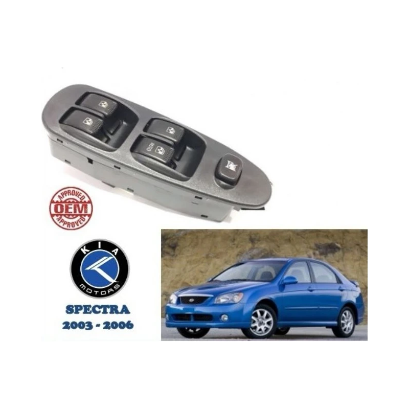 KIA SPECTRA POWER WINDOW MAIN SWITCH