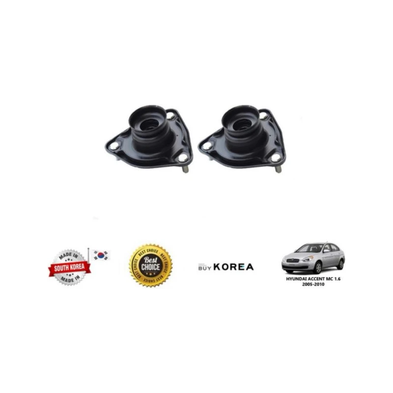HYUNDAI ACCENT FRONT ABSORBER MOUNTING 1PAIR OEM SET