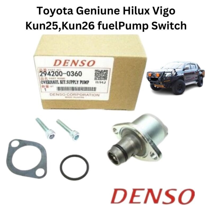 Toyota Geniune Hilux Vigo Kun25 , Kun26 fuelPump Switch (SCV)