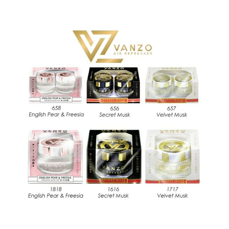 Vanzo Original Car Air Fresher Car Perfume Refresher Carall Regalia (9 Flavours)