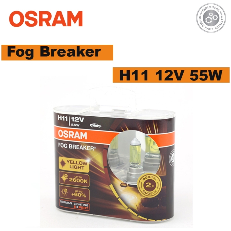 62211FBR-HCB Osram H11 12V 55W PGJ19-2 Fog Breaker Bulb